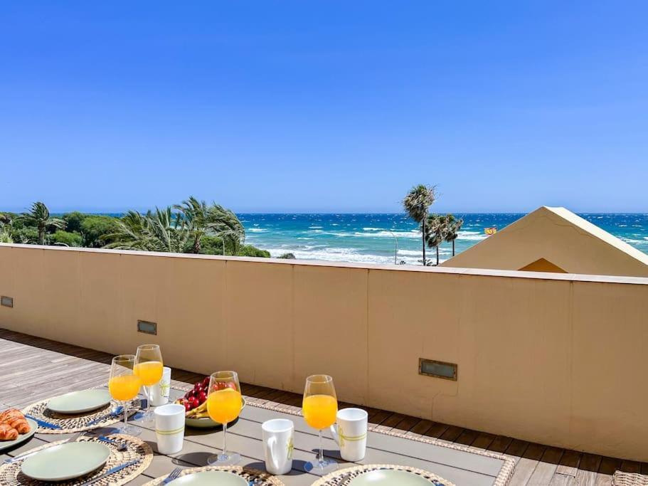 Oleholidays 1133 Romana Playa Primera Linea Playa Marbella Bagian luar foto